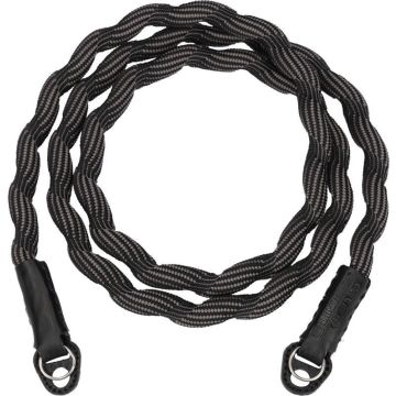 Artisan & Artist ACAM-708 spiral cord strap (long), black/grey