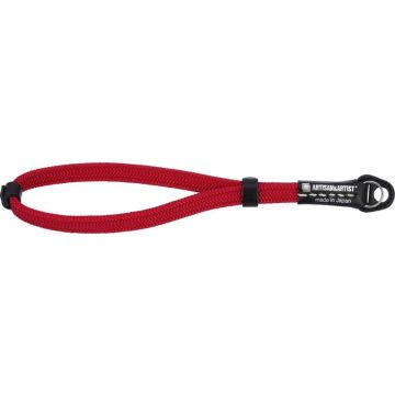 Artisan & Artist ACAM-311A silk camera hand strap, red