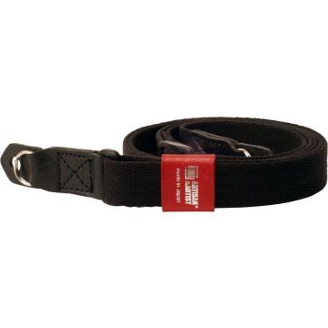 Artisan & Artist ACAM-100AA slim and soft cloth camera strap (with ring) for Leica M/mirrorless, black