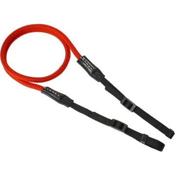 Artisan & Artist ACAM-307N silk camera strap, red