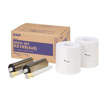 DNP DSRX1HS-6X8 foto papīrs 2 ruļļi pa 350 izdrukām 15x20, paredzēts DS-RX1HS