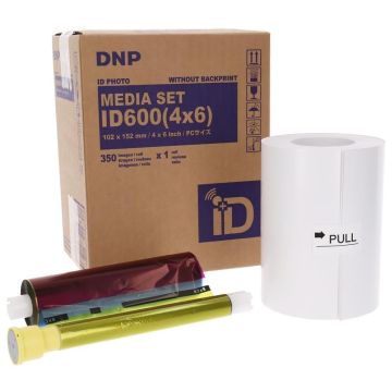 DNP ID foto materiāli 1 rullis ar 350 izdrukām 10x15, paredzēti ID600