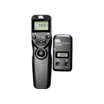 Pixel TW-283/DC0 bezvadu tālvadības pults ar taimeri, paredzēta Nikon