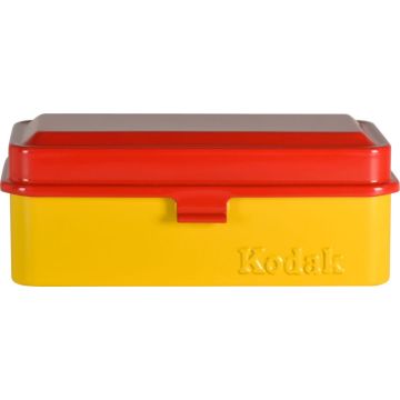 Kodak filmas futrālis 120/135 (liels) sarkans/dzeltens