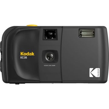 Kodak EC35 filmas kamera Midnight Black + Kodak Ultra Max 24 kadri