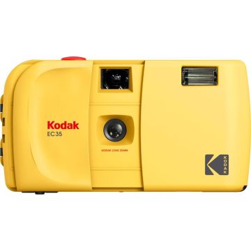Kodak EC35 filmas kamera, sviesta dzeltena + Kodak Ultra Max 24 kadri