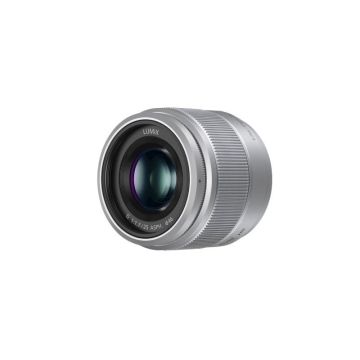Panasonic Lumix G 25mm f/1.7 Asph objektīvs m43 micro four thirds kamerām sudrabains