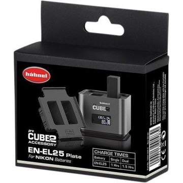 Hähnel ProCUBE 2 plate Nikon EN-EL25 akumulatoram