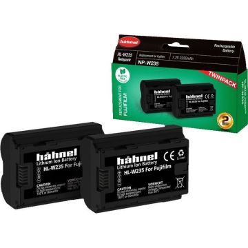 Hähnel Fujifilm HL-W235 / NP-W235 akumulators 2 gab.