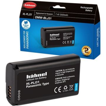 Hähnel HL-PLJ31 / DMW-BLJ31 akumulators paredzēts Panasonic kamerām