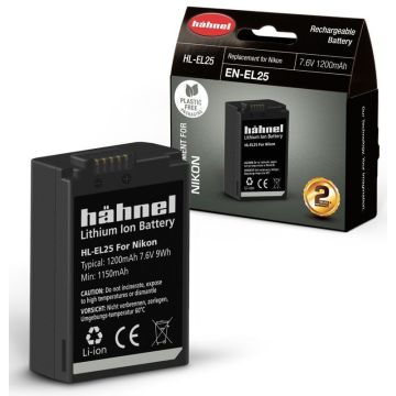 Hähnel HL-EL25 akumulators paredzēts Nikon (EN-EL25)