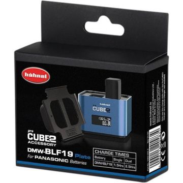 Hähnel ProCUBE 2 plāksne Panasonic DMW-BLF19 akumulatoram