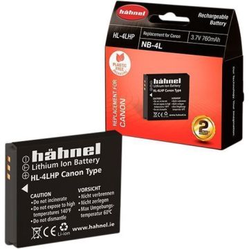 Hähnel akumulators Canon HL-4LHP / NB-4LHP