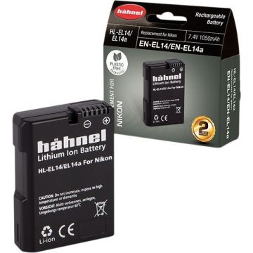 Hähnel HL-EL14/14A / EN-EL14/14a akumulators paredzēts Nikon kamerām