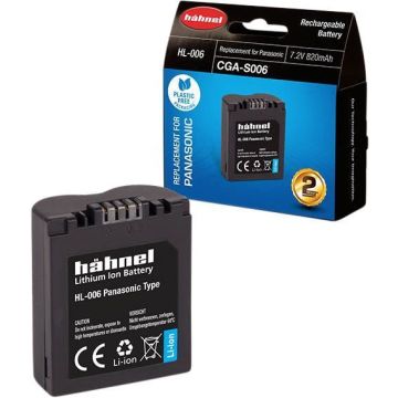 Hähnel HL-006 akumulators paredzēts Panasonic CGA-S006