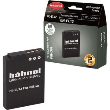 Hähnel HL-EL12 / EN-EL12 akumulators Nikon kamerām