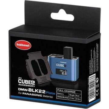 Hähnel ProCUBE 2 plate Panasonic DWM-BLK22 akumulatoram