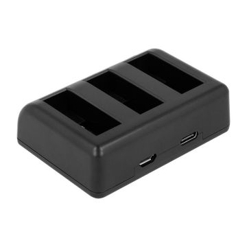 Newell SDC-USB trīskanāļu lādētājs BCX204 akumulatoriem Osmo Action
