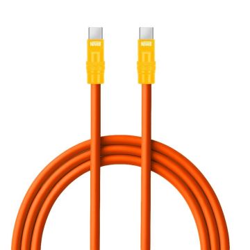 Newell USB-C - USB-C 100 W kabelis, 2 m, Silīcija, Oranži-Dzeltens