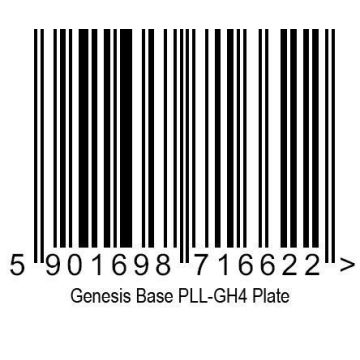 Genesis Base PLL-GH4 L-tipa plāksne
