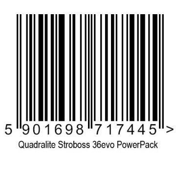 Quadralite Stroboss 36evo PowerPack akumulators