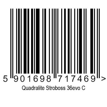 Quadralite Stroboss 36evo C zibspuldze