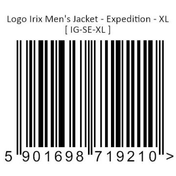 Logo Irix vīriešu jaka - Expedition - XL [ IG-SE-XL ]