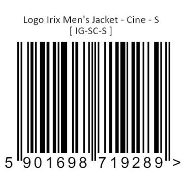 Logo Irix Vīriešu Jaka - Cine - S [ IG-SC-S ]