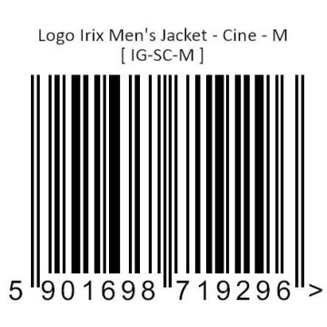 Logo Irix vīriešu jaka - Cine - M [ IG-SC-M ]