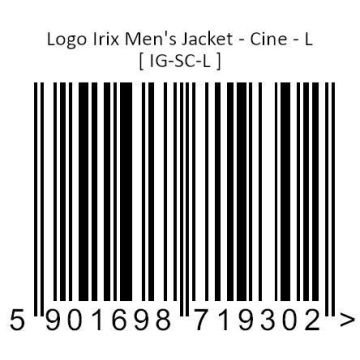 Logo Irix vīrieši jaka - Cine - L [ IG-SC-L ]