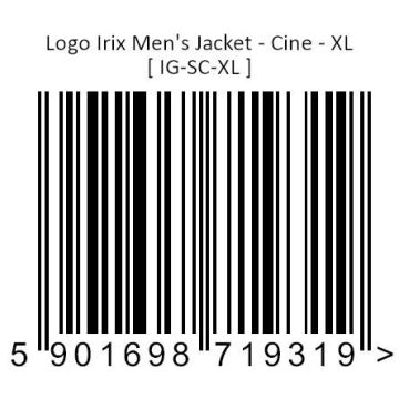 Logo Irix Vīriešu Jaka - Cine - XL [ IG-SC-XL ]