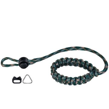 Genesis Gear Paracord kameras rokas siksniņa, Mountain Camouflage