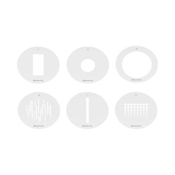 Quadralite Gobo komplekts ģeometrisks 58mm