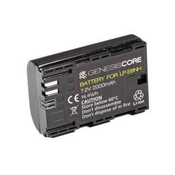 Genesis Core battery for LP-E6NH 7.2V 2000mAh