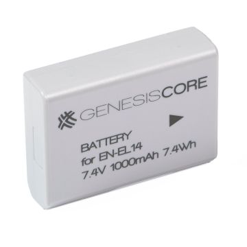 Genesis Core battery for EN-EL14 7.4V 1000mAh