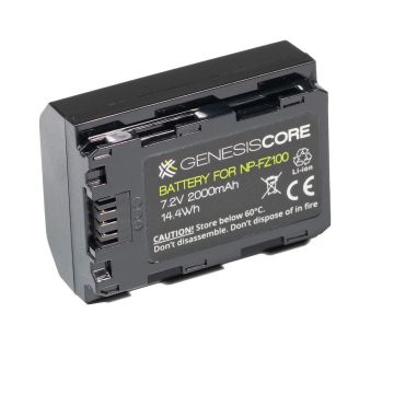 Genesis Core battery for NP-FZ100 7.2V 2000mAh