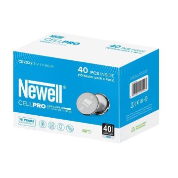 Newell CellPro CR2032 Lītija Akumulators, 10x4 gab pakotne