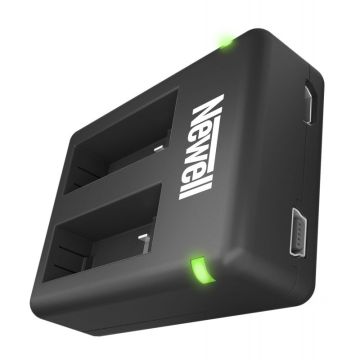 Newell SDC-USB Duālā Kanāla Lādētājs paredzēts CINSBAJA Akumulatoriem paredzēts Insta360 Ace / Ace Pro