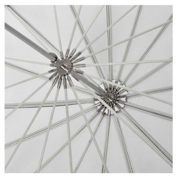 Mitoya FIBERGLASS 16K 152cm White Umbrella Reflector