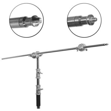 Steel Studio Tripod C-stand 330cm With Arm
