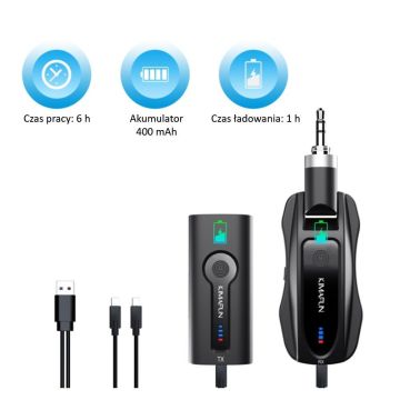 Kimafun KM-G70 Wireless Microphone for Speaker