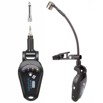 Kimafun KM-U308A Wireless Saxophone Microphone