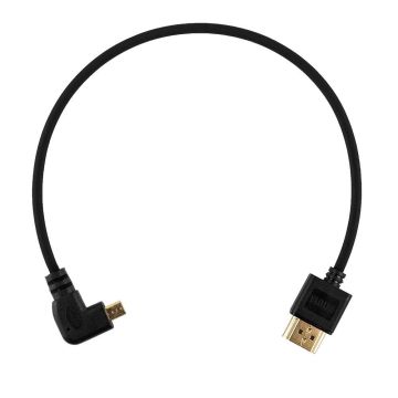 Mitoya Angled HDMI to Micro HDMI [Right] 30cm Cable