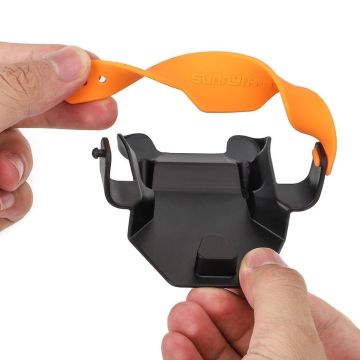 Sunnylife N4P-SJ711 propelleru fiksators paredzēts DJI Mini 4 Pro oranžs