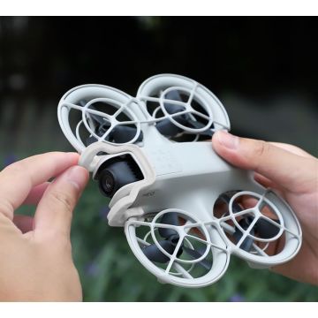 Sunnylife BX897 prettriecienu aizsargpārvalks paredzēts DJI Neo pelēks
