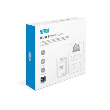 Dual-channel charger set and NP-FW50 battery Newell DL-USB-C  for Sony