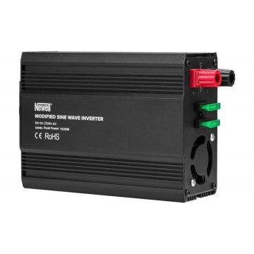 Newell sprieguma pārveidotājs ar modificētu sinusa vilni - 12V / 230V, 500W