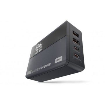 Newell GaN Tech T-power 100W tīkla lādētājs
