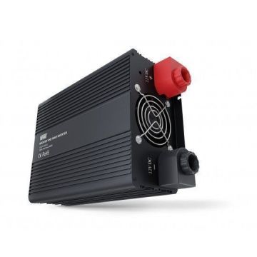 Newell sprieguma konvertors ar modificētu sinusa viļņu formu - 12 V / 230 V, 1000 W