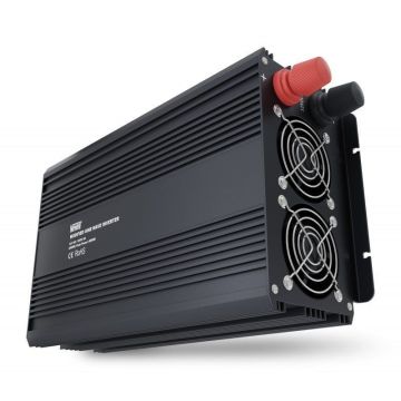 Newell sprieguma pārveidotājs ar modificētu sinusa vilni - 12V / 230V, 2000W